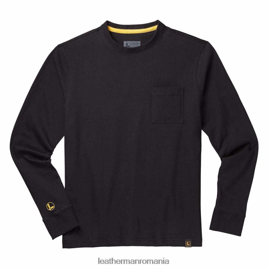 leatherman_tricou_cu_maneca_lunga_basics_negru_imbracaminte_jvj80x85.jpg Leatherman tricou cu mânecă lungă basics negru îmbrăcăminte JVJ80X85 - Image 1