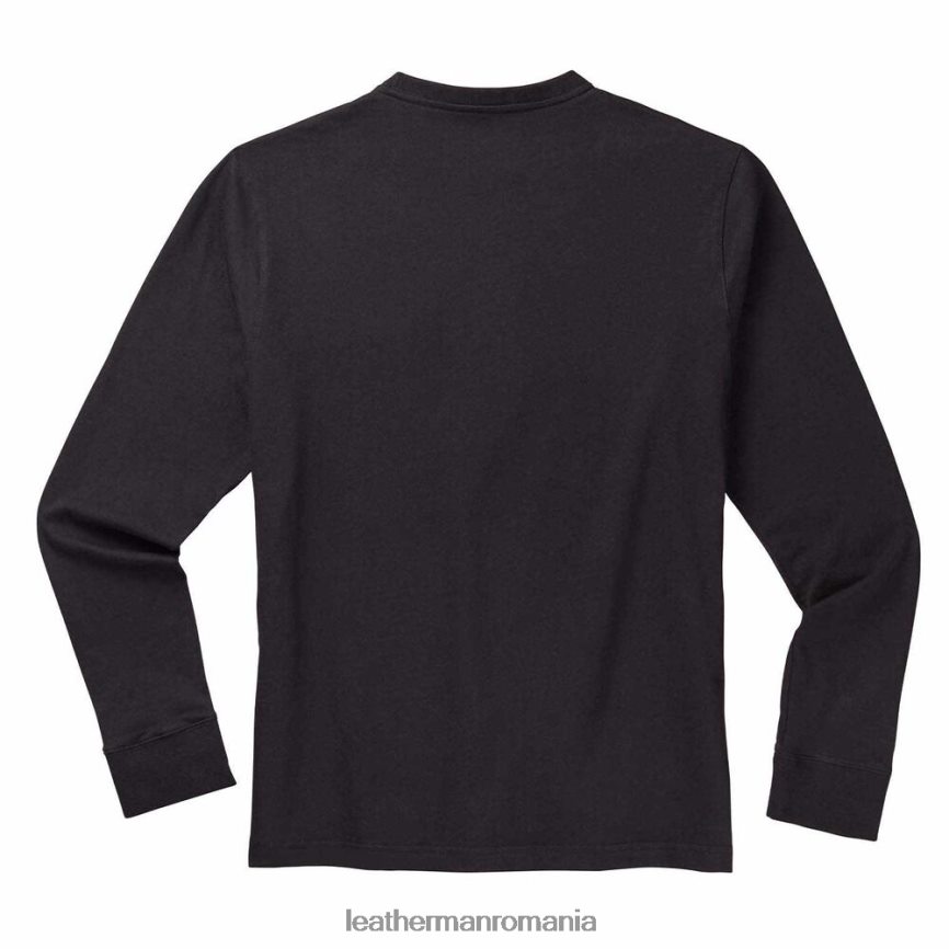 Leatherman Tricou cu mânecă lungă cu logo 1983 negru îmbrăcăminte JVJ80X88 - Image 3