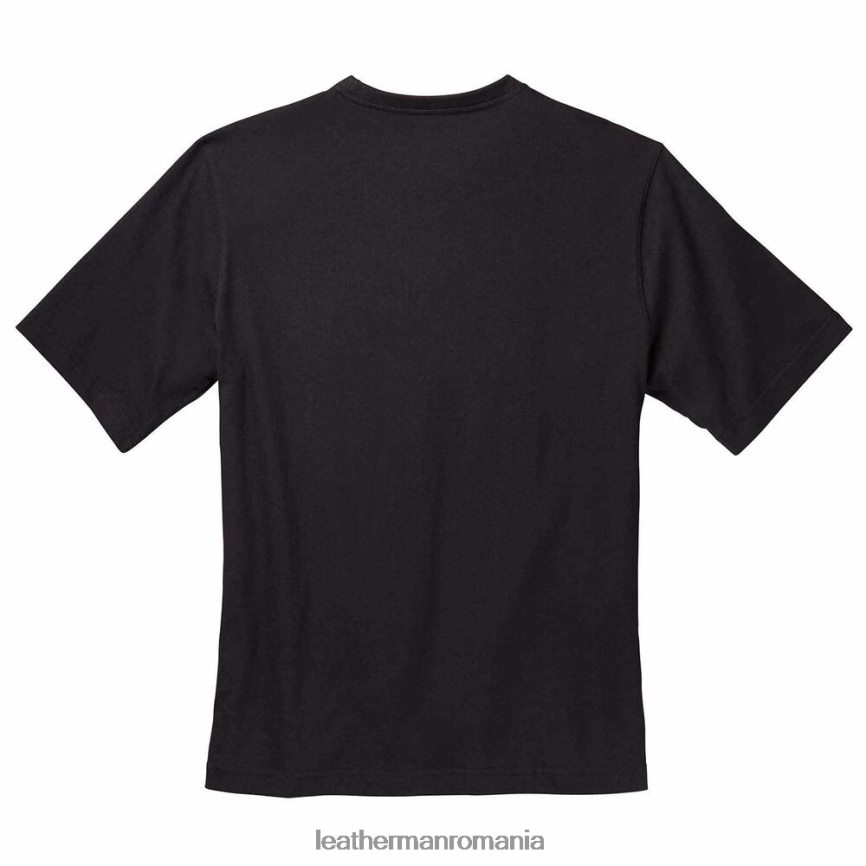 Leatherman Tricou cu mânecă scurtă cu logo 1983 negru îmbrăcăminte JVJ80X100 - Image 3