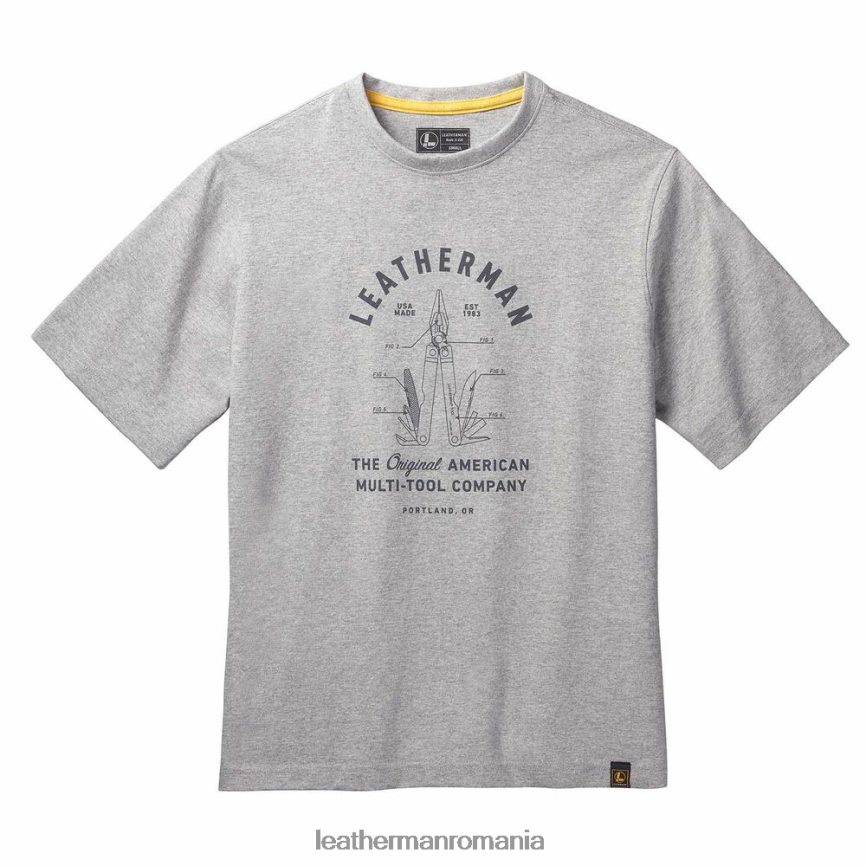 leatherman_tricou_cu_maneca_scurta_pst_heritage_gri_imbracaminte_jvj80x98.jpg Leatherman tricou cu mânecă scurtă pst heritage gri îmbrăcăminte JVJ80X98 - Image 1
