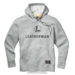 Leatherman hanorac cu logo desenat manual gri îmbrăcăminte JVJ80X78