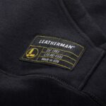 Leatherman hanorac cu logo desenat manual negru îmbrăcăminte JVJ80X77 - Image 5