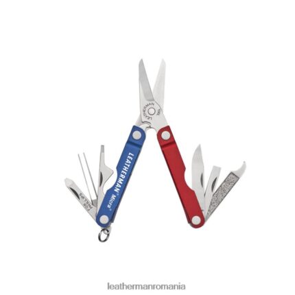 Leatherman micro rosu albastru unealtă multifuncțională JVJ80X6