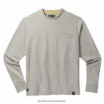 Leatherman tricou cu mânecă lungă basics gri îmbrăcăminte JVJ80X86