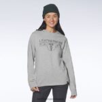 Leatherman Tricou cu mânecă lungă cu logo 1983 gri îmbrăcăminte JVJ80X89 - Image 2