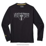 Leatherman Tricou cu mânecă lungă cu logo 1983 negru îmbrăcăminte JVJ80X88