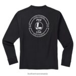 Leatherman tricou cu mânecă lungă cu ștampila mărcii negru îmbrăcăminte JVJ80X90