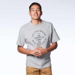 Leatherman tricou cu mânecă scurtă cu insigna patrimoniului gri îmbrăcăminte JVJ80X95 - Image 2