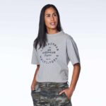 Leatherman tricou cu mânecă scurtă cu insigna patrimoniului gri îmbrăcăminte JVJ80X95 - Image 7