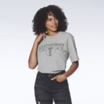 Leatherman Tricou cu mânecă scurtă cu logo 1983 gri îmbrăcăminte JVJ80X101 - Image 2
