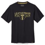 Leatherman Tricou cu mânecă scurtă cu logo 1983 negru îmbrăcăminte JVJ80X100