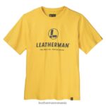 Leatherman tricou cu mânecă scurtă cu logo pe piept galben îmbrăcăminte JVJ80X105