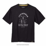 Leatherman tricou cu mânecă scurtă pst heritage negru îmbrăcăminte JVJ80X97